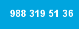 988 319 51 36 988 319 51 36